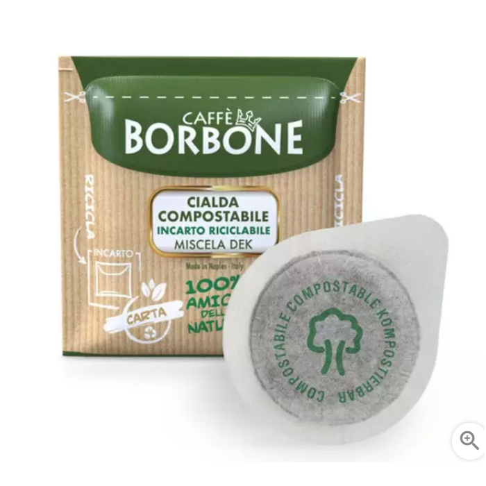 Koffiepads Deca Cialde 50st Borbone